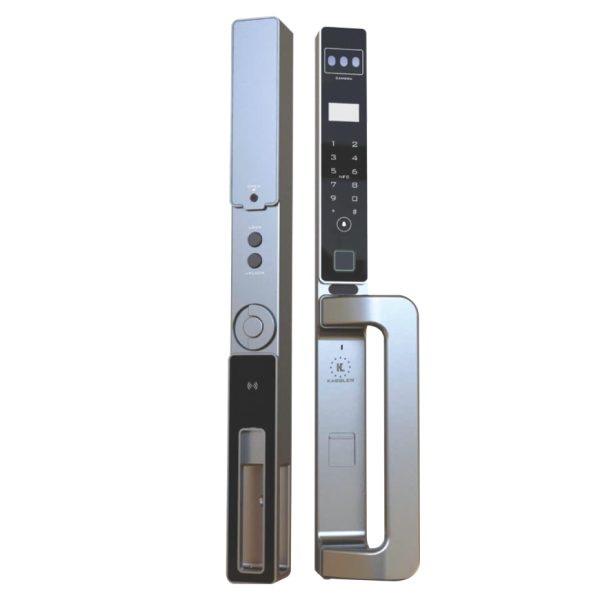 Khóa vân tay cửa nhôm Kassler KL599 CNC-01 GREY