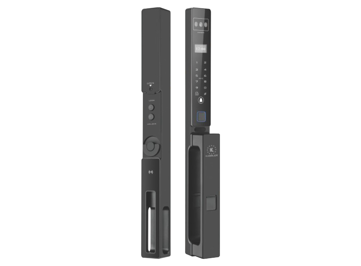 Khóa vân tay cửa nhôm Kassler KL599 CNC-02 BLACK