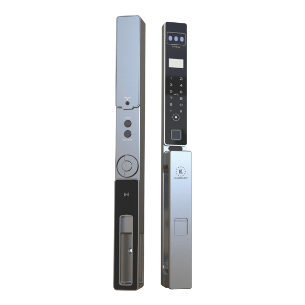 Khóa vân tay cửa nhôm Kassler KL599 CNC-02 GREY