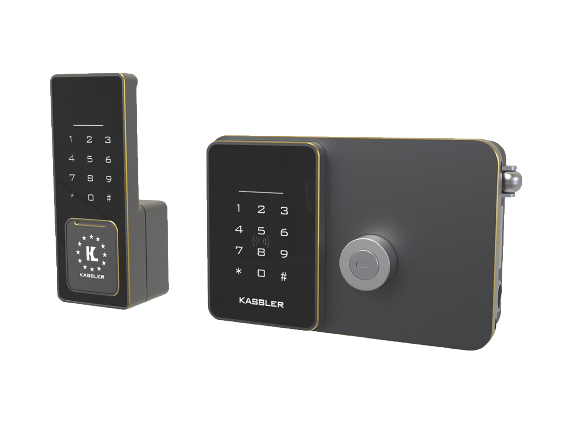 Khóa cửa cổng Kassler KL-579 CNC GOLD GREY