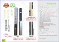 Khóa vân tay cửa nhôm Kassler KL599 CNC-02 GREY