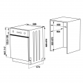 Máy rửa bát Hafele HDW-HI60B 533.23.210