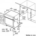 Máy Rửa Bát Bán Âm Bosch SMI4HCS48E Series 4-HMH