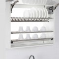 Giá bát đĩa cố định tủ trên dạng chữ V 3 tầng Fulco FC28 304