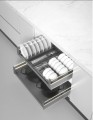 Giá bát đĩa inox hộp Fulco FC26