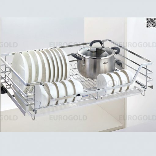 Giá xoong nồi,bát đĩa inox 304 nan dẹt EP70 (EPD7270VX) – Eurogold