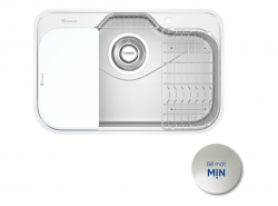 Chậu rửa bát Konox phong cách Nhật bề mặt mịn Tari 780SM