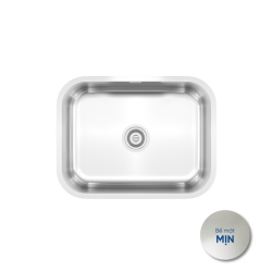 Chậu rửa bát phong cách Nhật bề mặt mịn Konox Tari 400SM