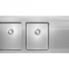 Vòi rửa bát dây rút Konox Ponte Chrome