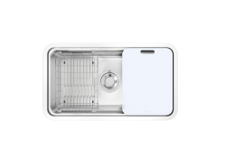 Chậu rửa bát chống xước Konox Workstation Sink KN8347SU Dekor
