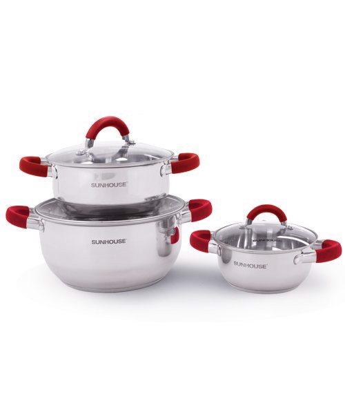 Bộ nồi Inox 3 đáy SUNHOUSE SHG2303MRA - 1