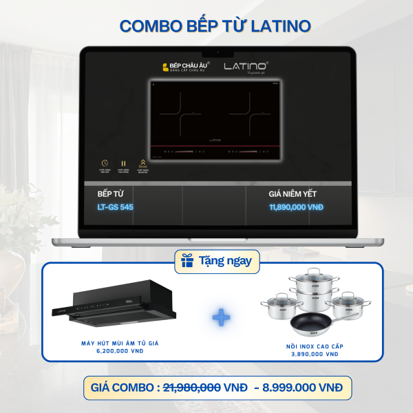 COMBO Bếp Từ LATINO LT-GS 545I