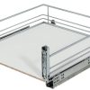 Rổ kéo đựng xoong nồi gắn với cửa tủ R600mm Hafele 540.24.507