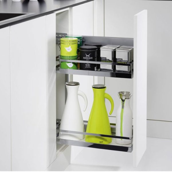 Bộ rổ kéo Comfort II ray trượt lắp phải R400mm Hafele 545.53.765