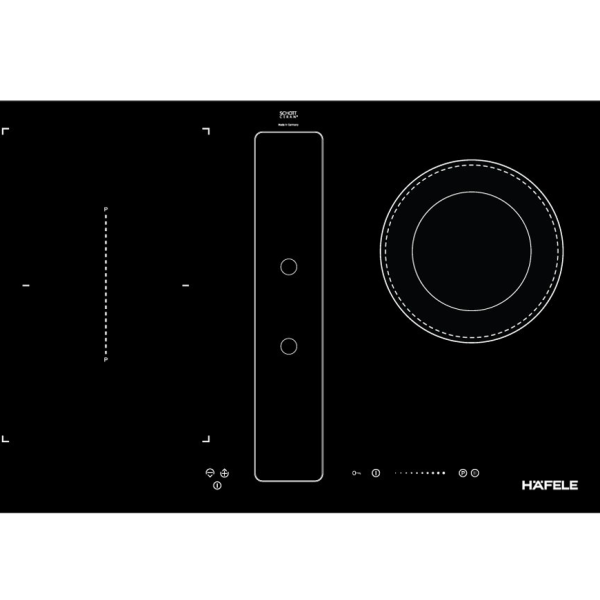 Bếp từ kết hợp điện kèm máy hút mùi Hafele HC-IHH80A (539.66.698)