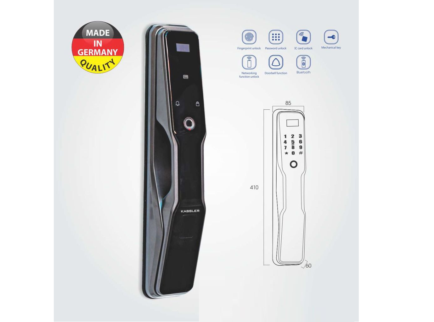 Khóa điện tử Kassler KL-868 APP