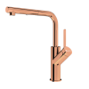 Vòi rửa bát rút dây Konox Artan Rose Gold