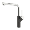 Vòi rửa bát rút dây Konox Artan Black