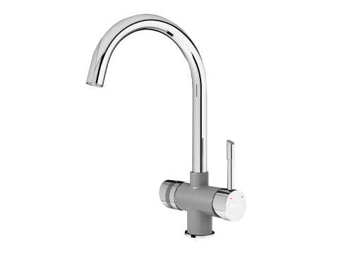Vòi rửa bát ba đường nước Konox RO Trim-Water Grey