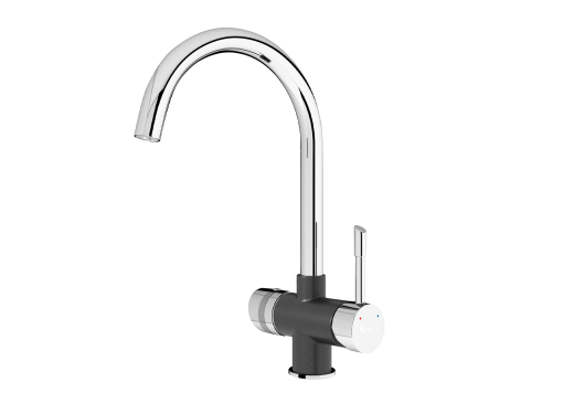 Vòi rửa bát ba đường nước Konox RO Trim-Water Black
