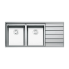 Chậu rửa bát Konox European sink Premium KS11650 2B – Bàn phải
