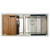 Chậu rửa bát Konox Undermount sink KN8046DUB