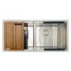 Chậu rửa bát Konox Undermount sink KN8745DUB