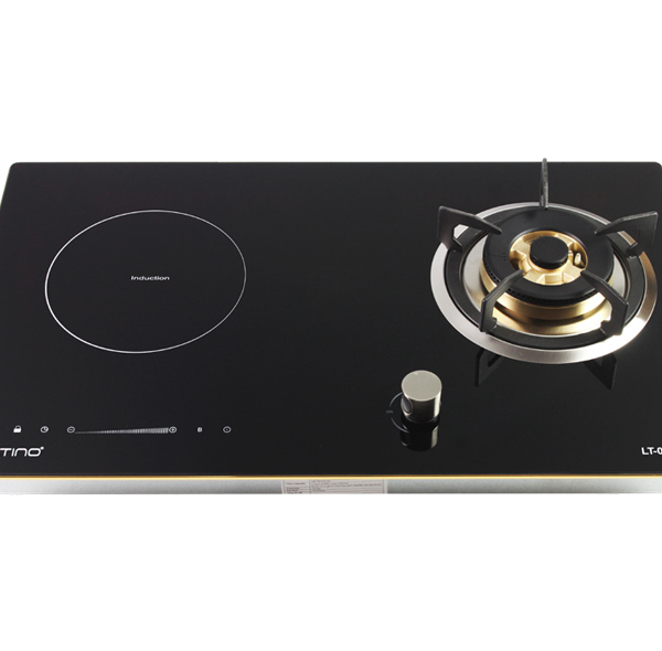 Bếp từ kết hợp gas Latino LT-02GT