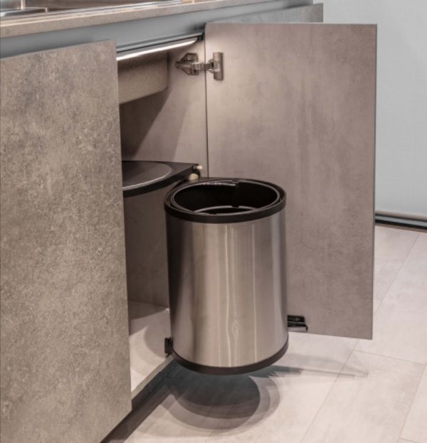 Thùng rác Inox 12L Imundex 7805100
