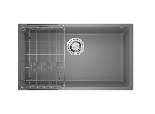 Chậu rửa bát Konox Granite Sink Naros 760S Grey