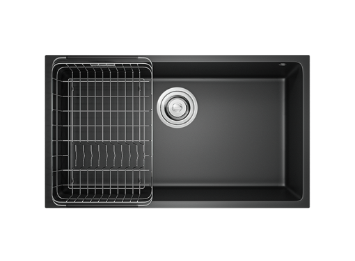Chậu rửa bát Konox Granite Sink Naros 760S BLACK