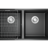 Chậu rửa bát Konox Granite Sink Veloci 760D Black