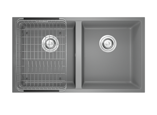 Chậu rửa bát Konox Granite Sink Veloci 760D Gray