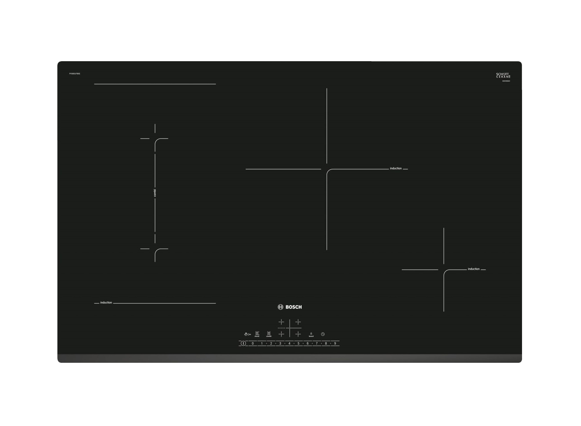 BẾP TỪ BOSCH PVS831FB5E (HMH)