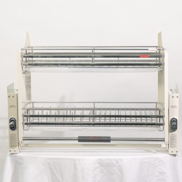 Giá bát đĩa nâng hạ Fulco FC08-05B inox mạ chrome