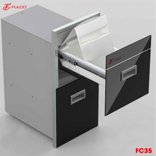 Thùng gạo thông minh mặt tráng gương Fulco FC35