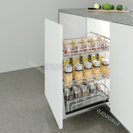 Giá gia vị inox 304 nan Oval EPV3030F (EPO5330) – Eurogold