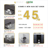 Combo 5 món nan dẹt GROB – Ưu đãi 45%: