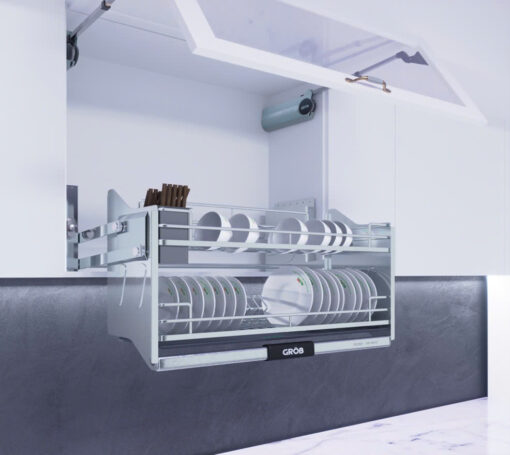 Giá bát nâng hạ Inox SUS304 Grob C1C304-170