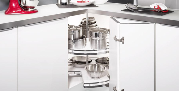 Kệ góc Hettich mở 3/4 CC02-3/4
