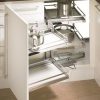 Kệ góc Moving-Corner 4 khay mở trái Hettich CO504-L