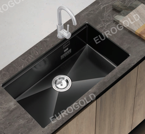 CHẬU RỬA BÁT CHỐNG XƯỚC EUC18045GD MÀU ĐEN