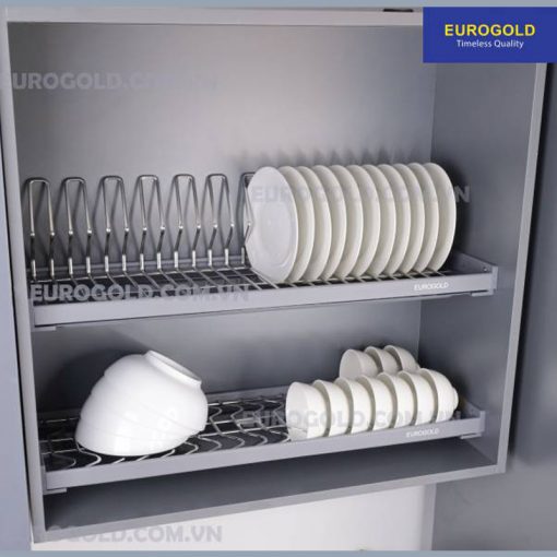 Giá bát cố định inox 304 nan Oval EPV8090 (EPO8390) – Eurogold