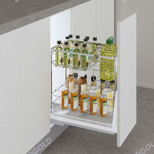 Giá gia vị khung rổ inox 304 EP2220 (EPD4620) – Eurogold