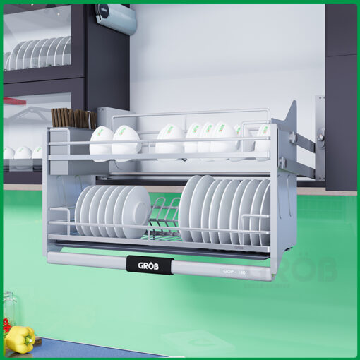 Gía bát nâng hạ nan Oval phủ nano Grob GOP-170