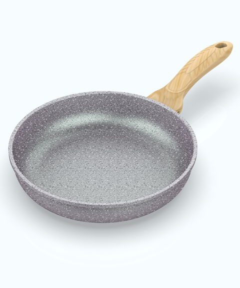 CHẢO ĐÚC SIÊU BỀN VÂN ĐÁ ĐÁY TỪ SUNHOUSE MAMA SHG1124MMB - 1