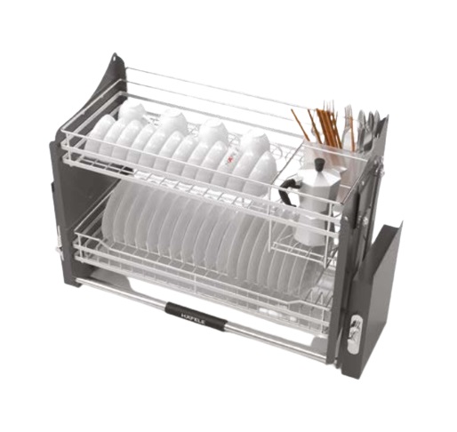 Rổ nâng hạ Hafele 504.76.143 Lento R900mm có ống đũa