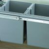 Bộ thùng rác nhựa 20L x 2 Hettich RR474-P