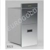Thùng gạo mặt gương 2 tầng màu bạc B323 (GB322S) – Eurogold