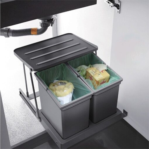 Thùng rác đôi gắn cánh Grob GR-V2